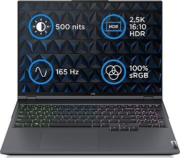 Repasované – Lenovo Legion 5 Pro 16ACH6H Storm Grey/Black kovový