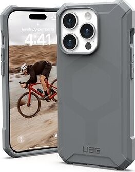 UAG Essential Armor MagSafe Silver iPhone 15 Pro