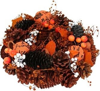 Goba Jesenný veniec Halloween 25 cm