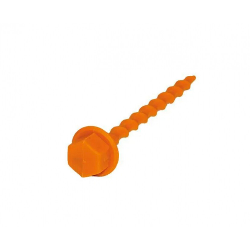 Kolíky plastové Peggy Peg 12 cm 12 ks - oranžové
