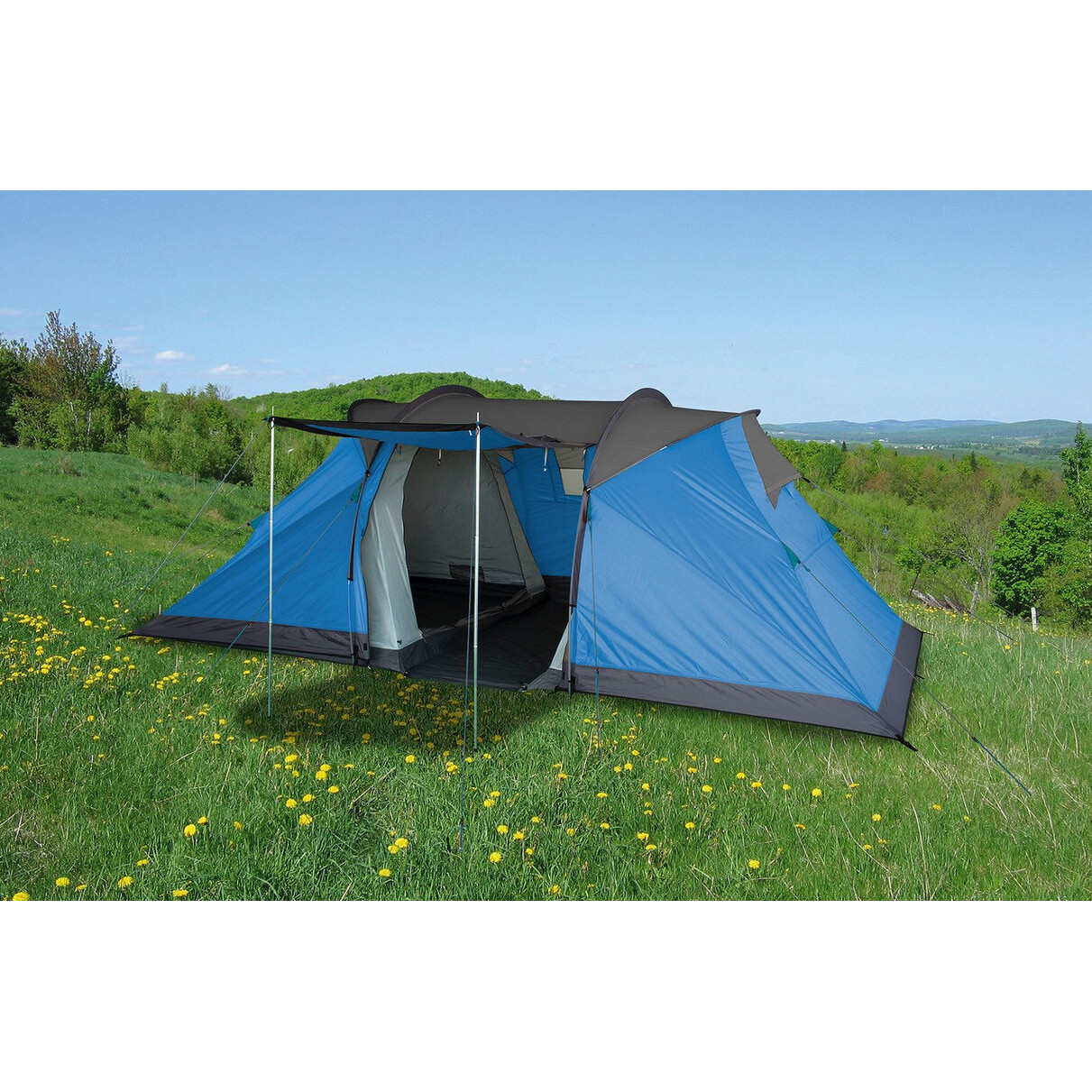 Stan Eurotrail Santiago 120 - modrý-sivý