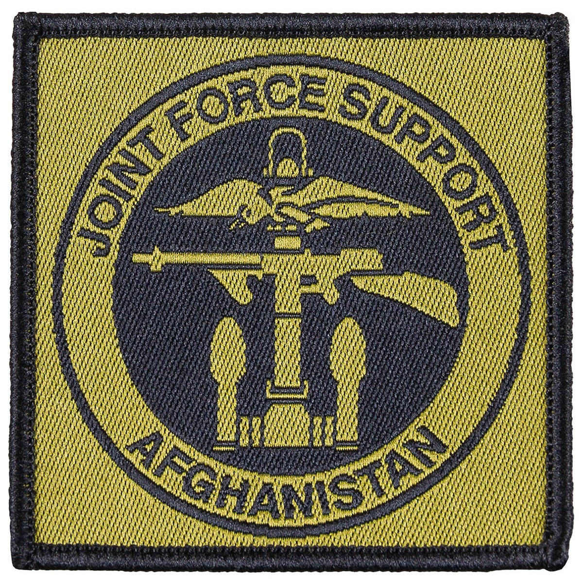 Nášivka textilná JOINT FORCE SUPPORT AFGHANISTAN - coyote