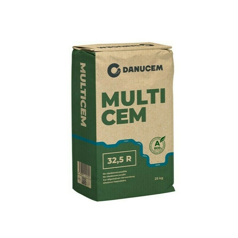 Cement DANUCEM Multicem CEM II/B-M (S-LL) 32,5R 25 kg