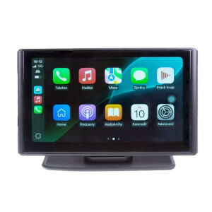 LCD monitor 7" - Apple CarPlay / Android auto / 12-24V / Bluetooth / WIFI / kamerový vstup / magnetický držiak