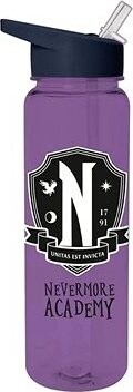 Netflix Wednesday: Nevermore Academy – plastová, 700 ml