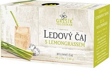 Grešík Valdemar Ledový čaj s lemongrassem 20 × 1 g n.s.
