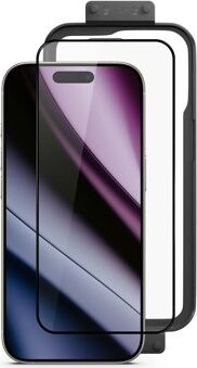 Epico Hero 3D ochranné sklo s inštalačným rámčekom iPhone 15 Plus/16 Plus