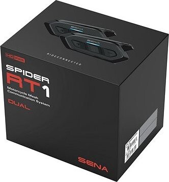 SENA Mesh handsfree headset Spider RT1 (dosah 2 km) (súprava 2 jednotiek)