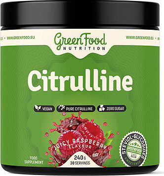 GreenFood Nutrition Citrulline 240 g, juicy raspberry