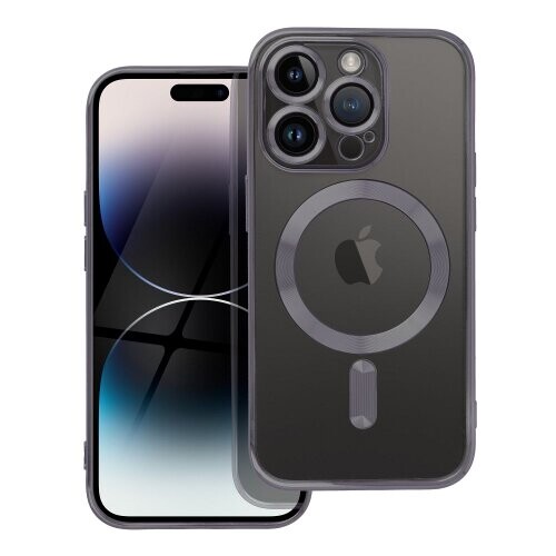 Puzdro Magsafe Shine iPhone 14 Pro - čierne