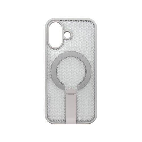 mobilNET plastové puzdro iPhone 17, sivé (Magsafe AIR)