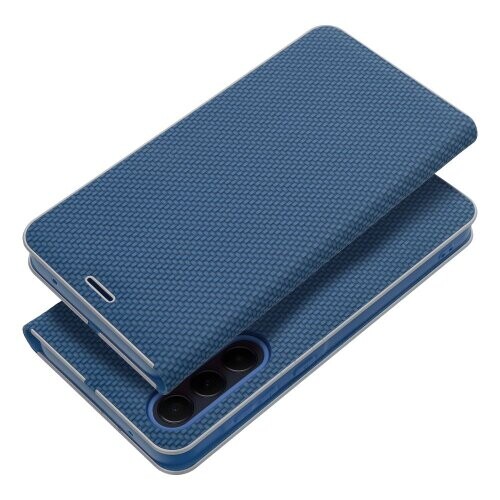 Puzdro Luna Book Carbon Xiaomi Redmi 9C/9C NFC - modré