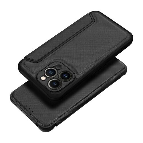 Puzdro Razor Book iPhone 16e (SE 4 2025) - čierne