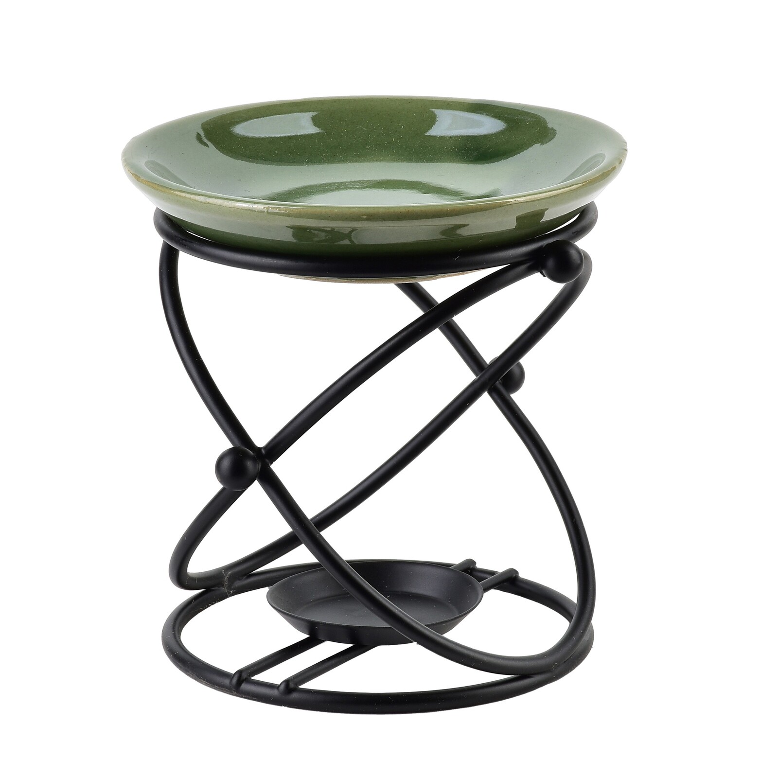 Aroma lampa Forge 11,5 cm zelená