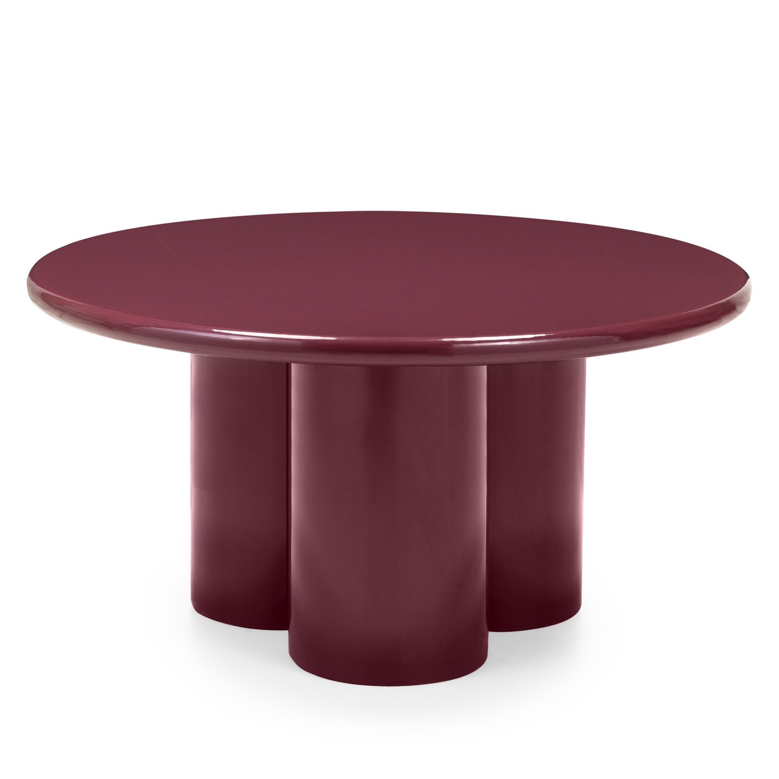 Konferenční stolek Everett 80 cm vínový