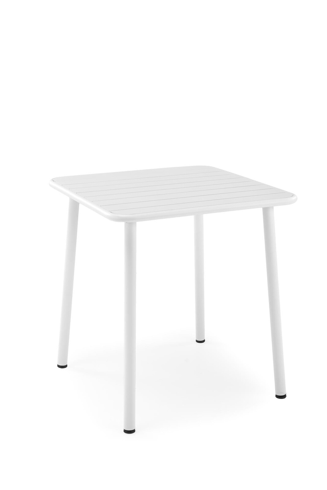 Kovový zahradní stůl Bosco 70 cm bílý