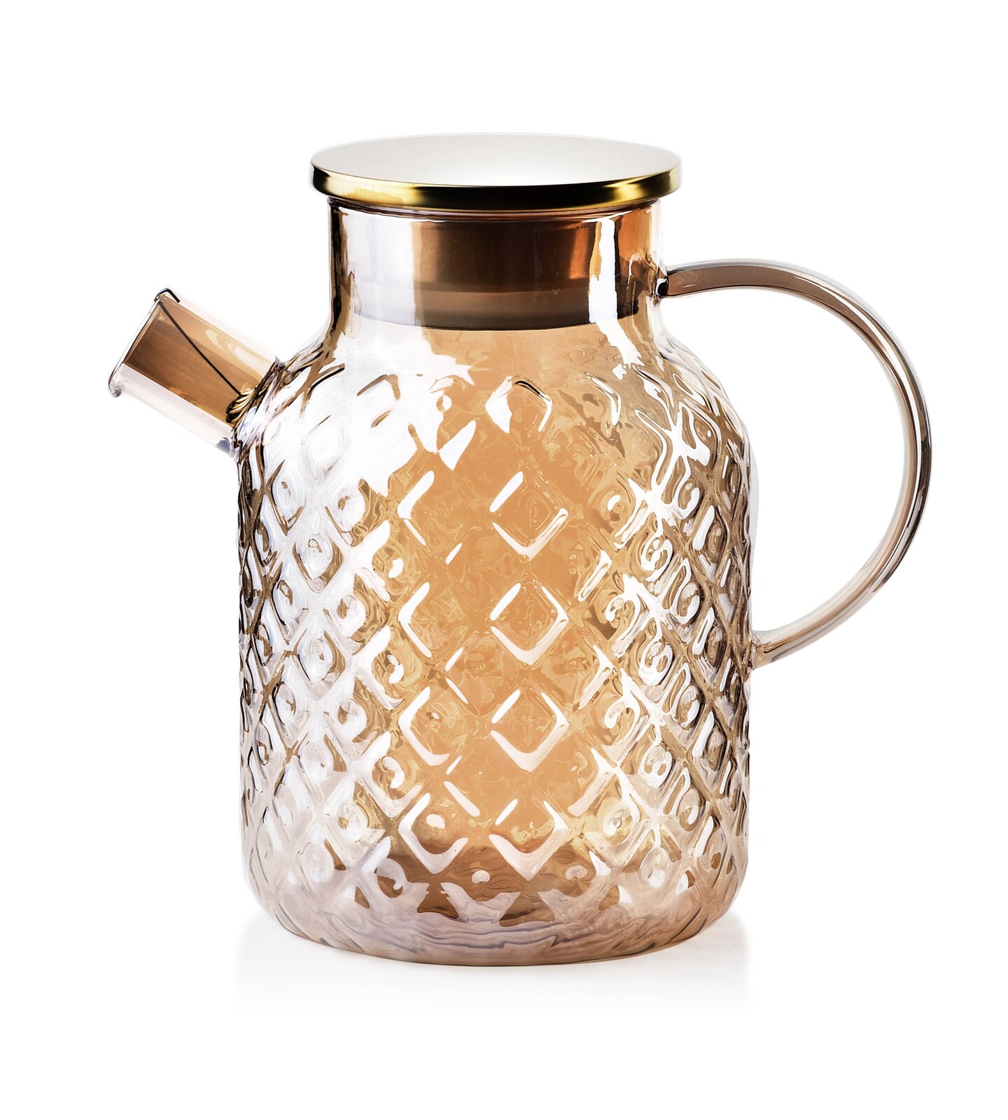 Skleněný džbán PETER 1,7 l medový