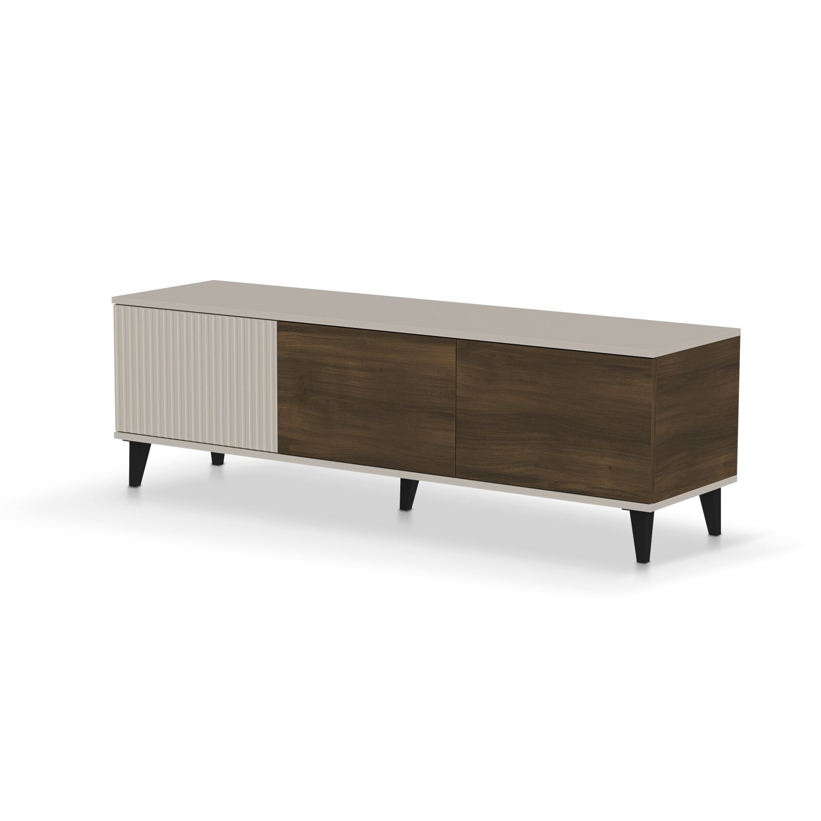 TV stolek Random 150 cm kašmír/ořech