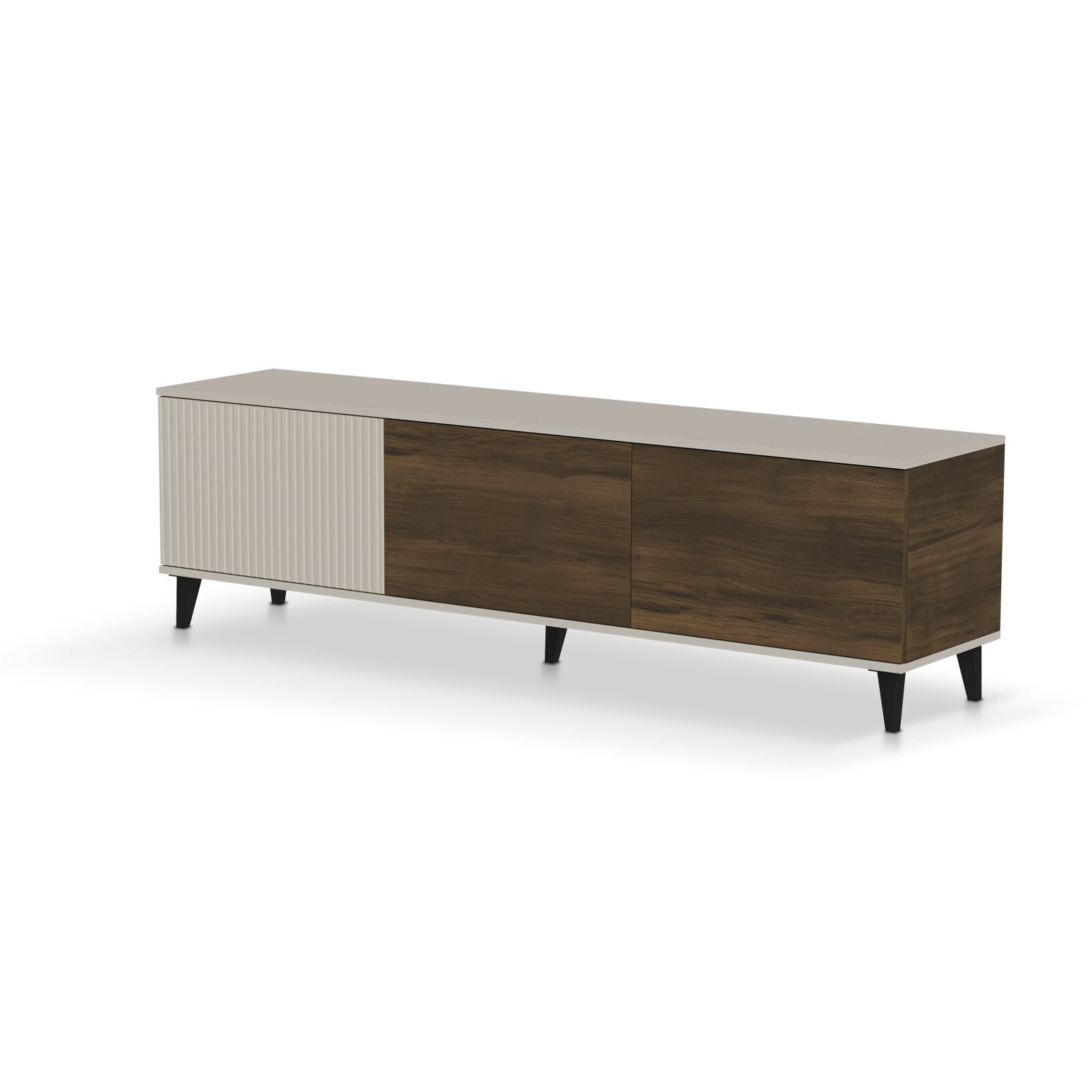 TV stolek Random 180 cm kašmír/ořech
