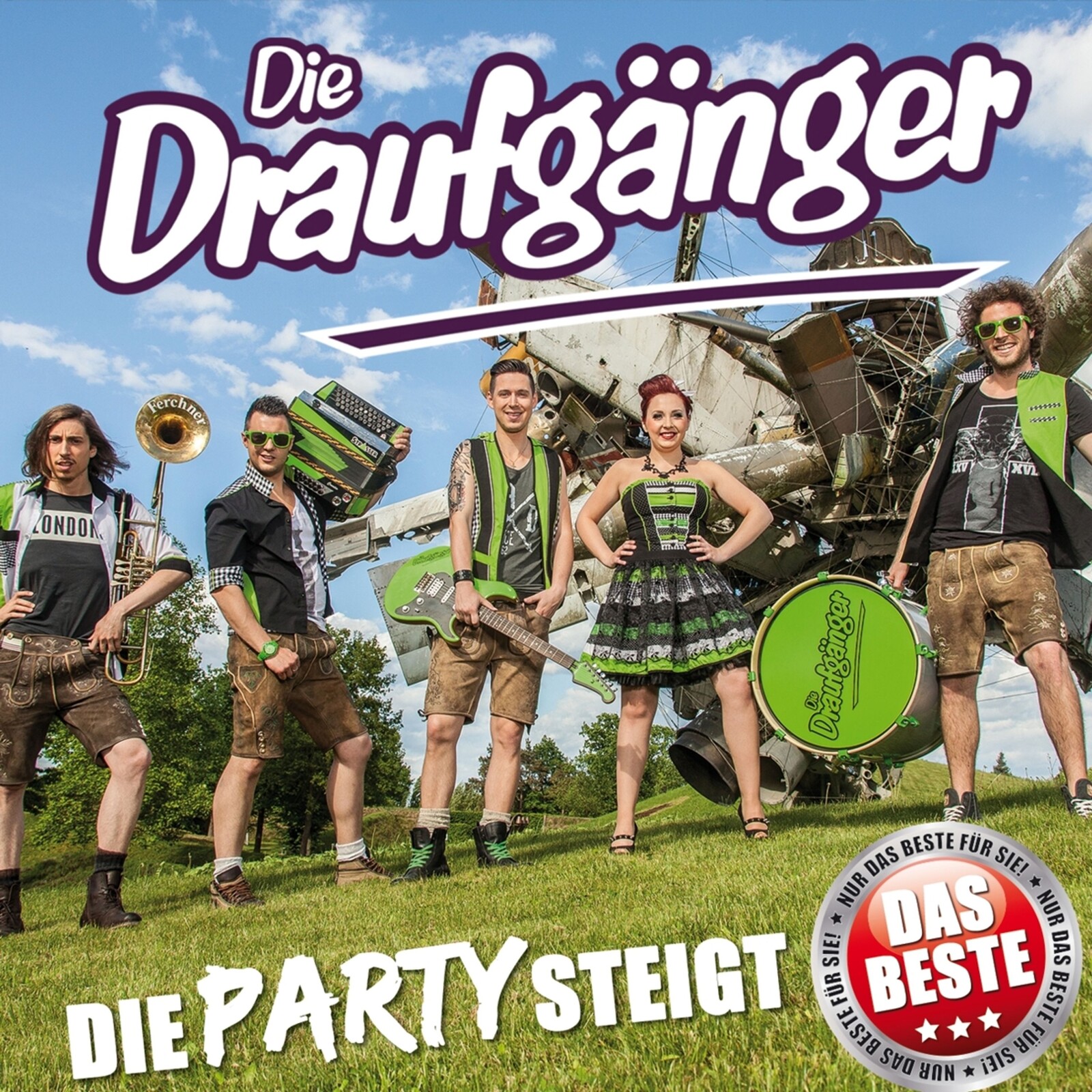 Die Draufgänger, DIE PARTY STEIGT, CD