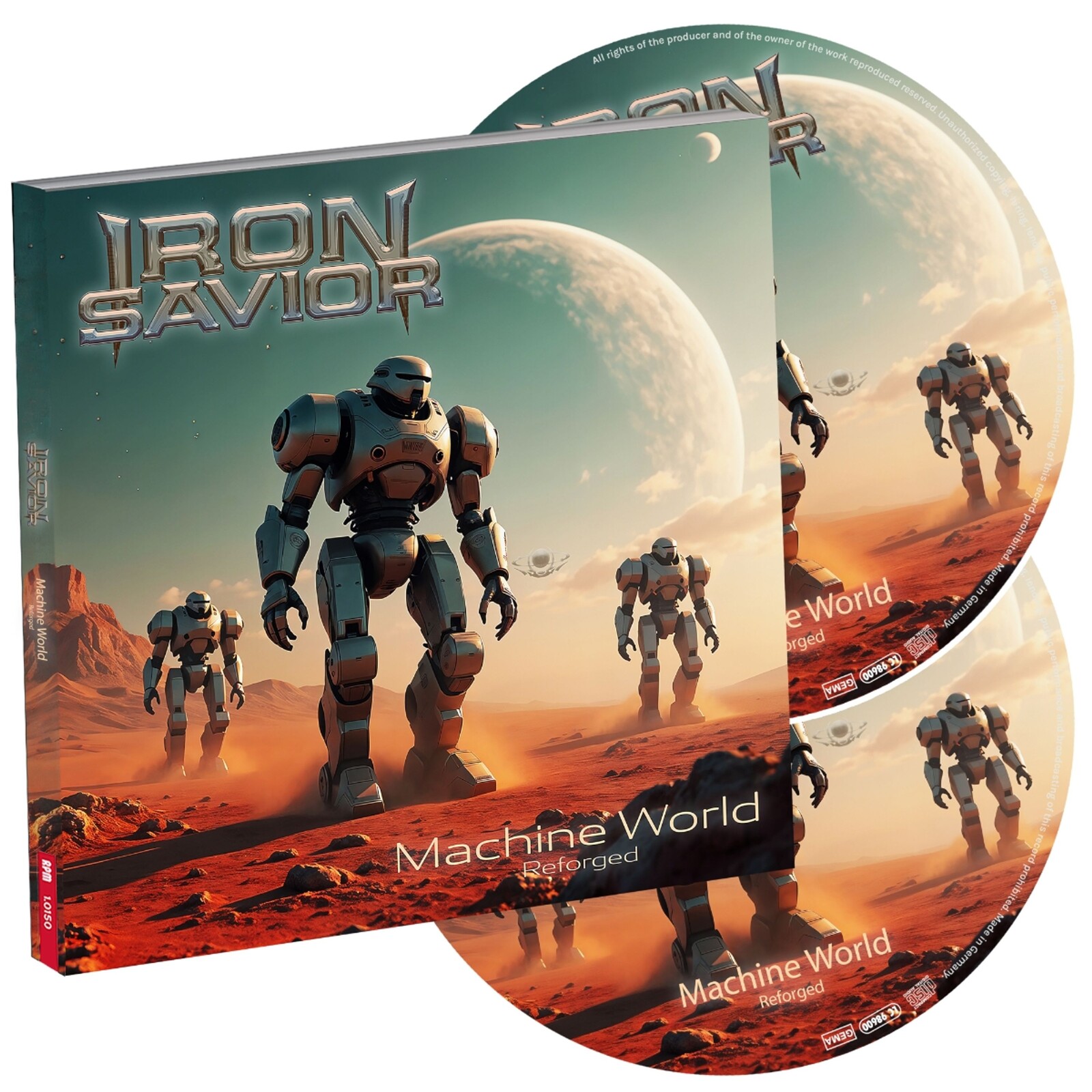 Iron Savior, Reforged - Machine World, CD