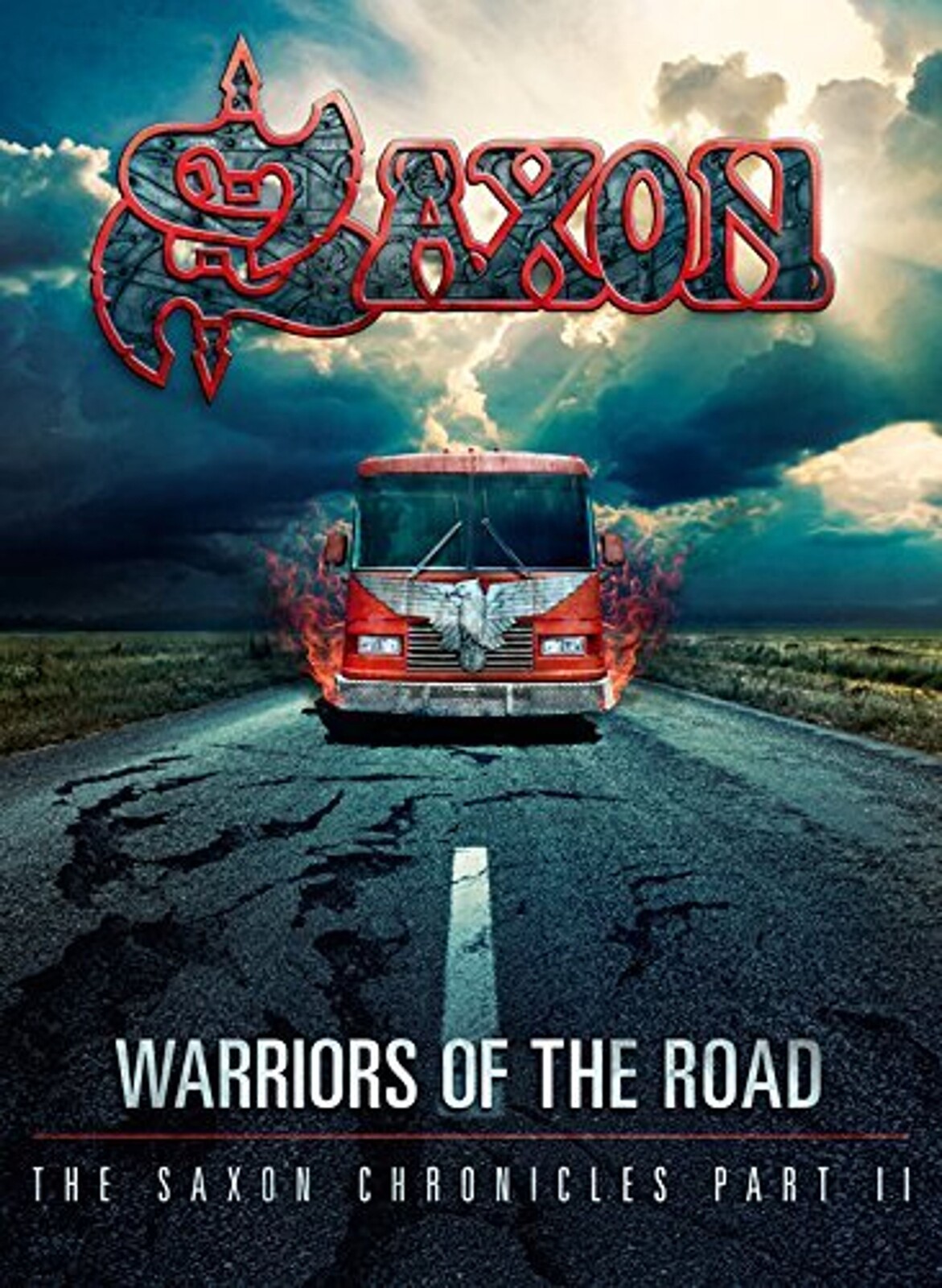 SAXON, Warriors of the Road (2br/CD), Blu-ray