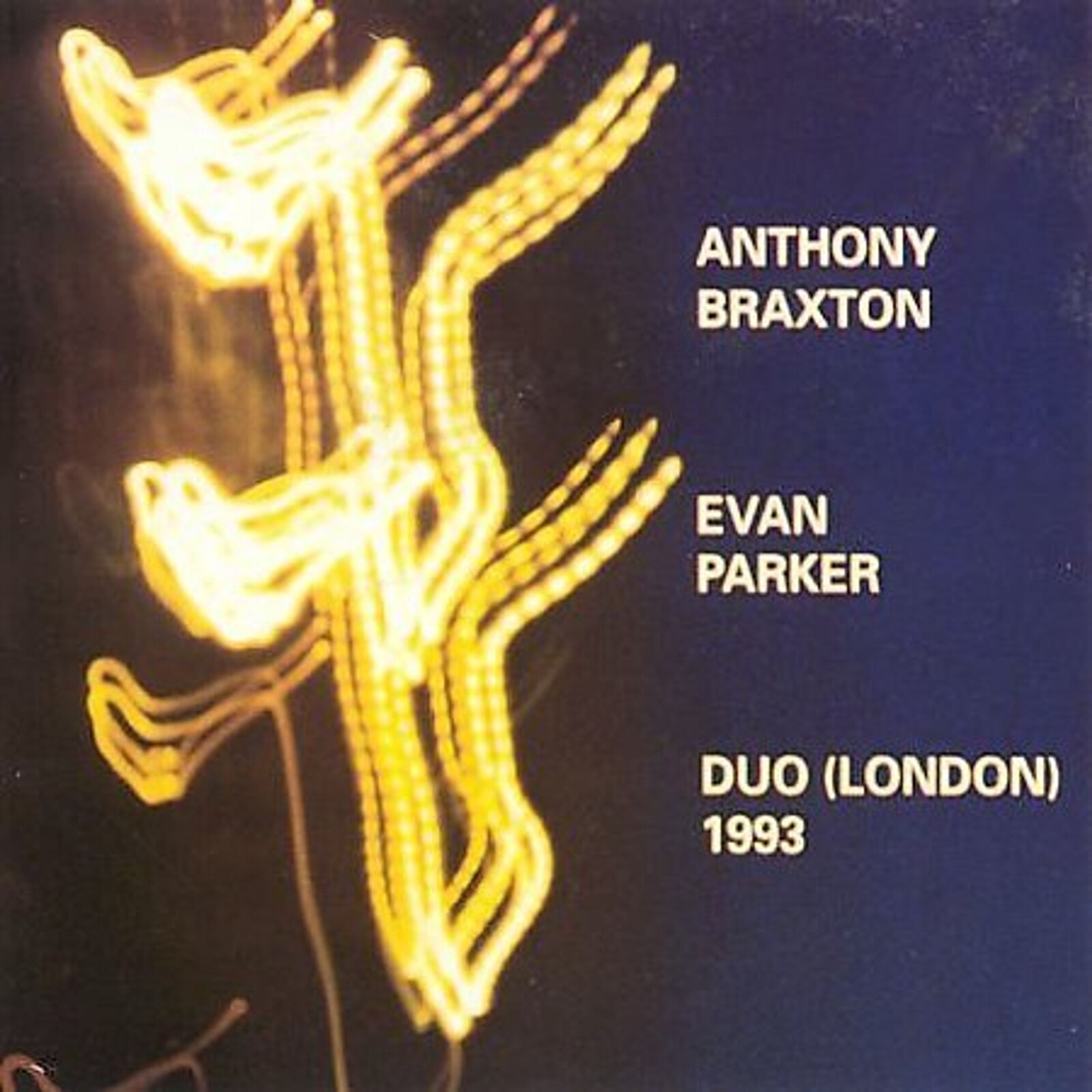 Anthony Braxton, DUO (LONDON) 1993, CD