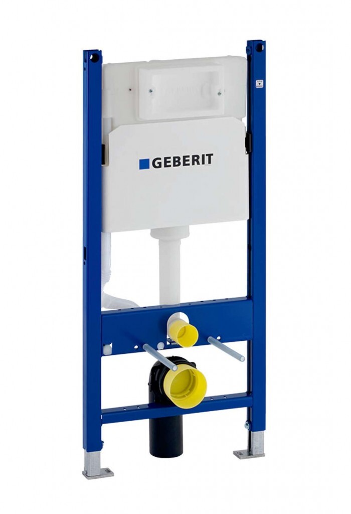 GEBERIT - Duofix Montážny prvok pre závesné WC, 112 cm, so splachovacou nádržkou pod omietku Delta 12 cm 458.129.00.1