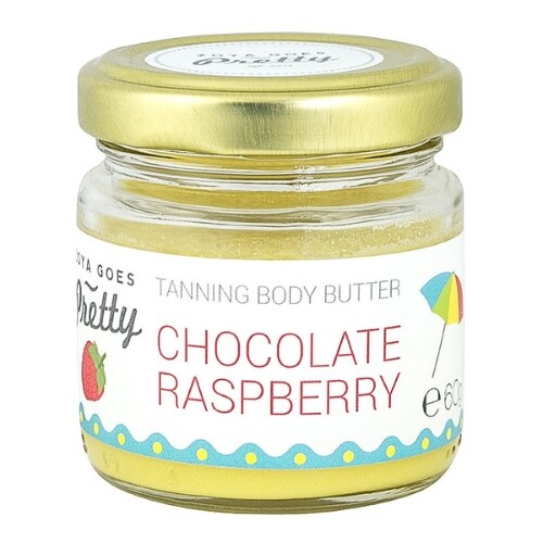 Opaľovacie telové maslo Čokoláda & Malina Zoya Goes Pretty 60g