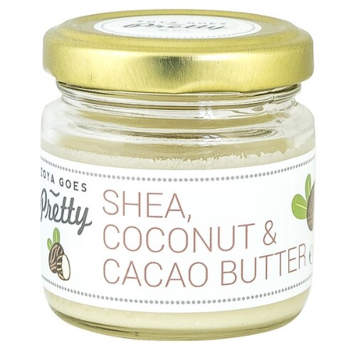 Bambucké, kokosové a kakaové maslo za studena lisované Zoya Goes Pretty 60g
