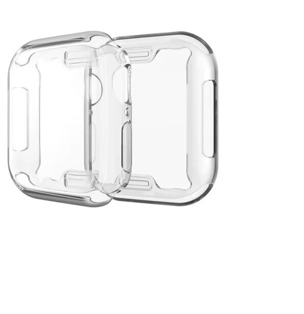 Silikónový kryt pre Apple Watch 10 46 mm - Transparentný