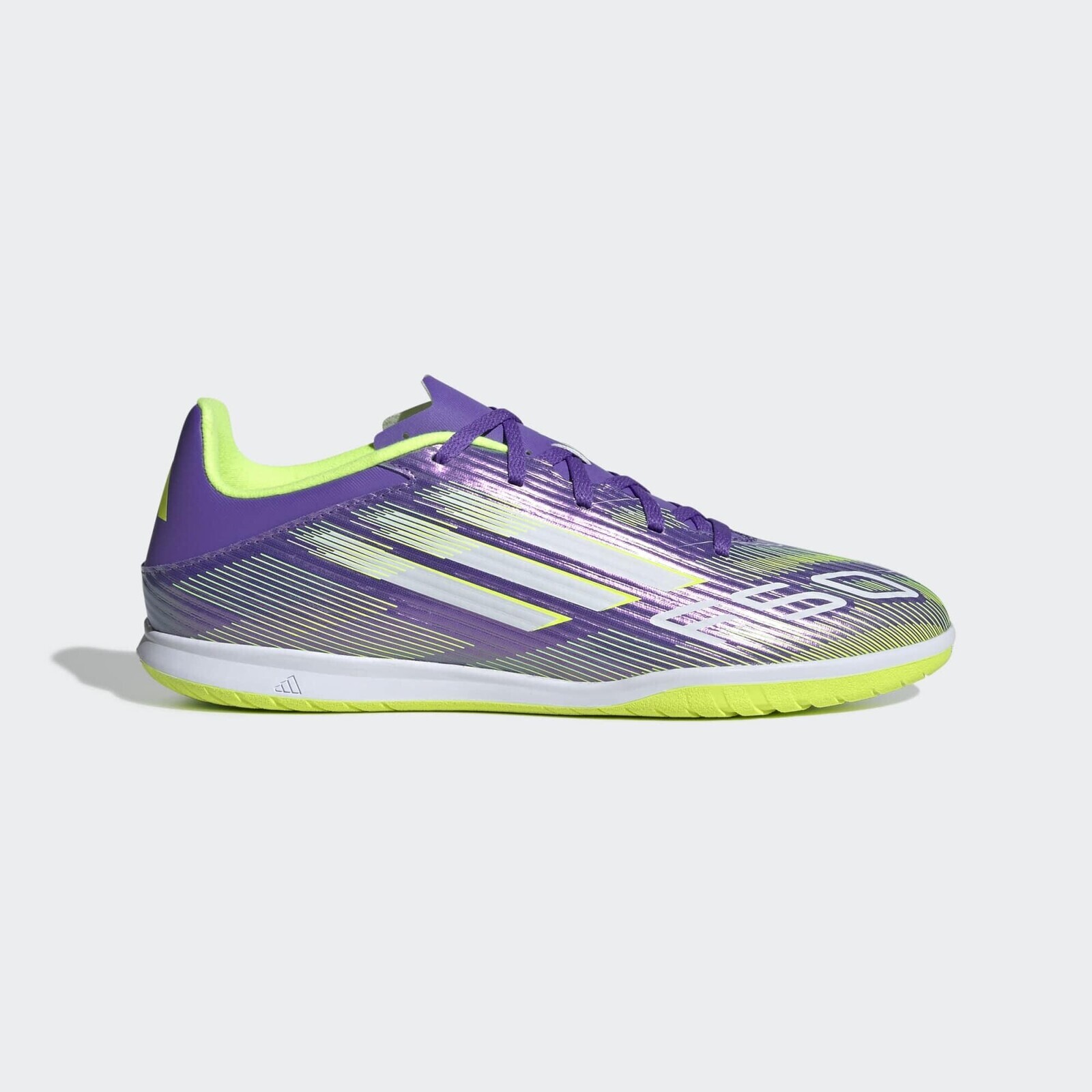 ADIDAS F50 Club futsalové halovky fialovo-zelené