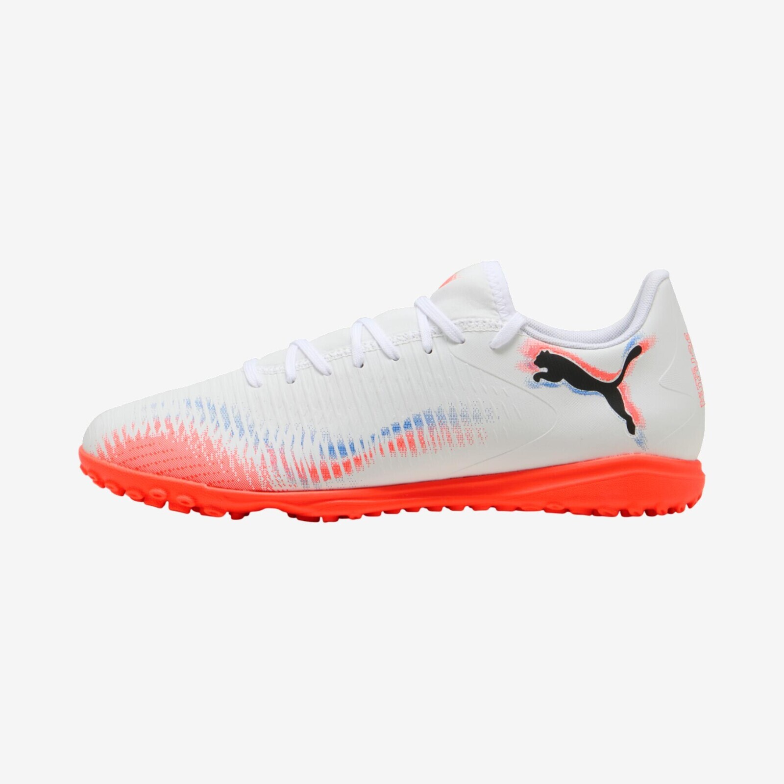 PUMA FUTURE 8 Play TT turfy bielo-oranžové