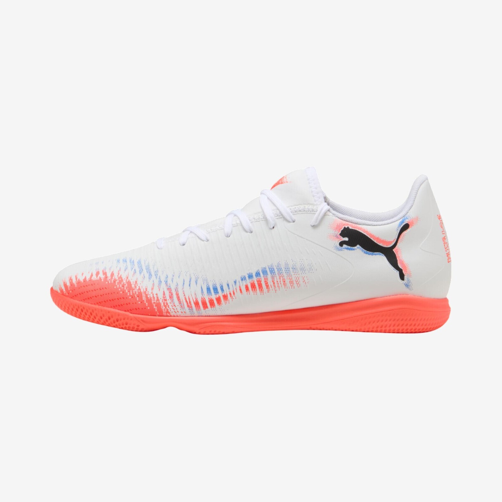 PUMA FUTURE 8 Play SR halovky bielo-oranžové