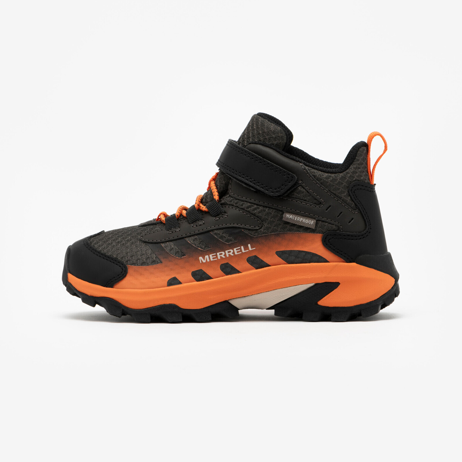 MERRELL Moab Speed 2 Mid detská turistická obuv oranžová