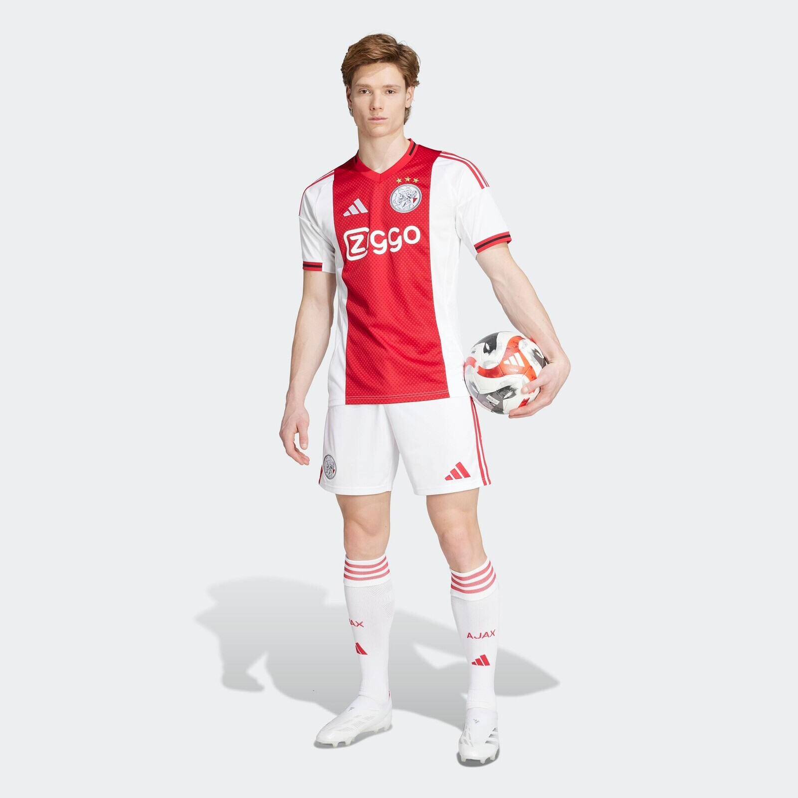 ADIDAS Ajax Amsterdam 25/26 domáci dres červeno-biely