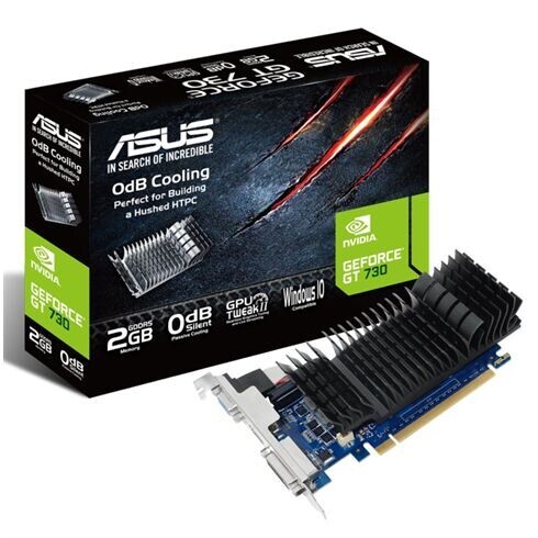 ASUS GeForce GT 730 GDDR5 low profile silent 2G 90YV06N2-M0NA00#obal