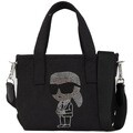 Veľká nákupná taška/Nákupná taška Karl Lagerfeld IKON RHINESTONE SM SHOPPER