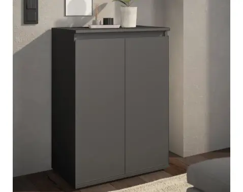 Skrinka 2-dverová Brest, 60 cm, antracitová%