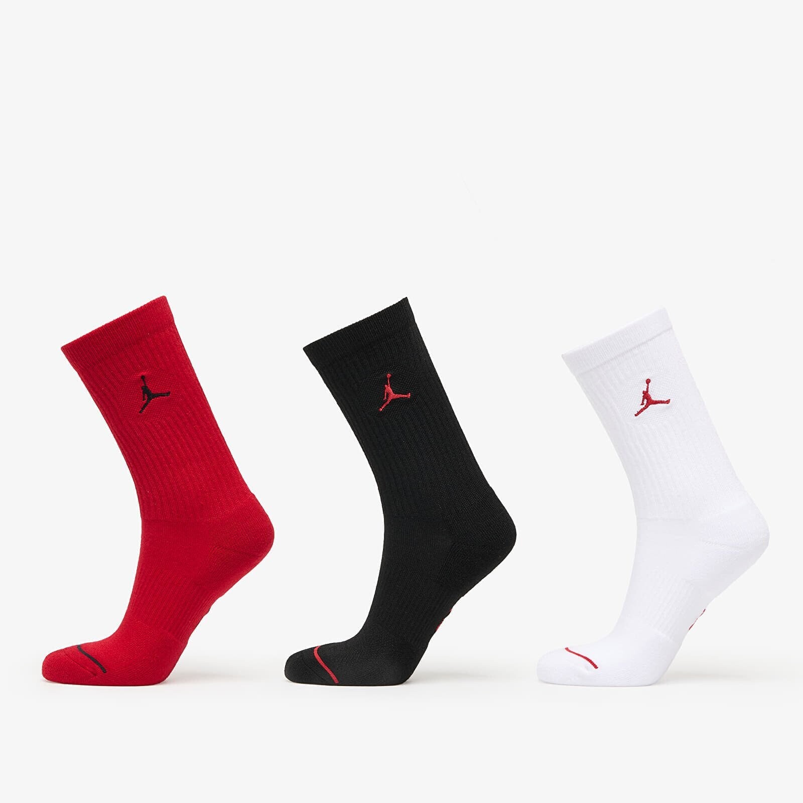 Jordan Everyday Crew Socks 3-Pack Multi-Color S