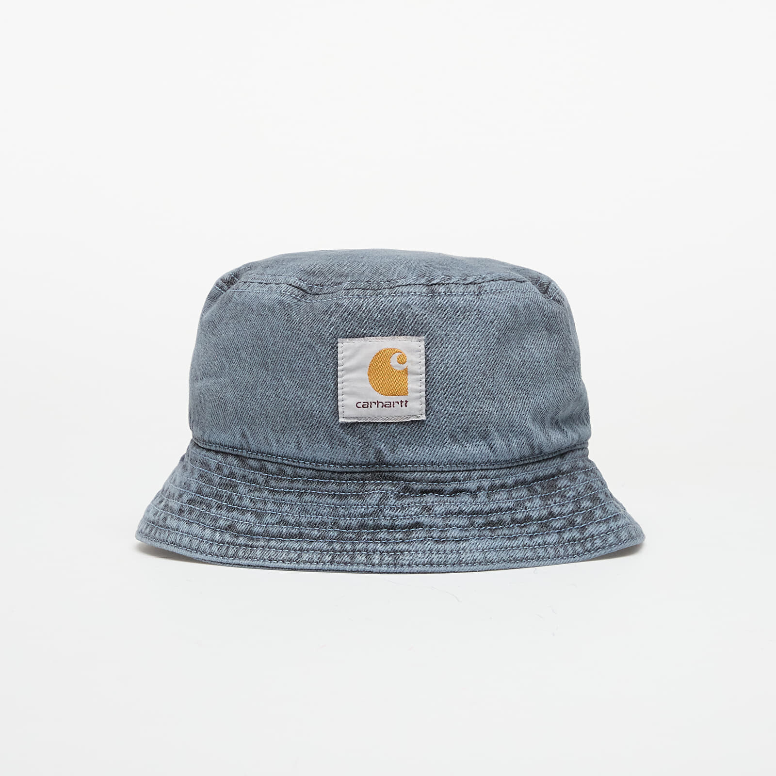 Carhartt WIP Tigan Bucket Hat Black/ Blue Fog Garment Dyed S-M