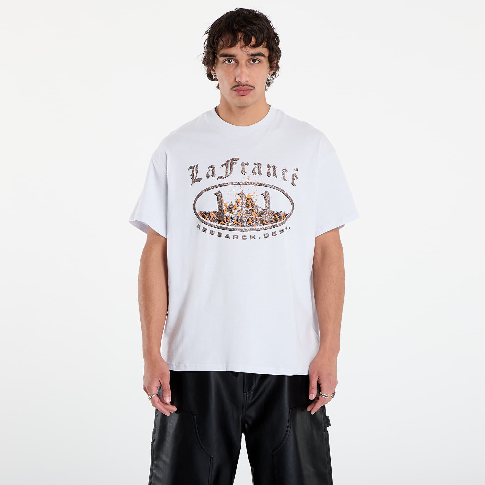 Tričko Puma LaFrance HEEM Tee I Silver Mist XXL