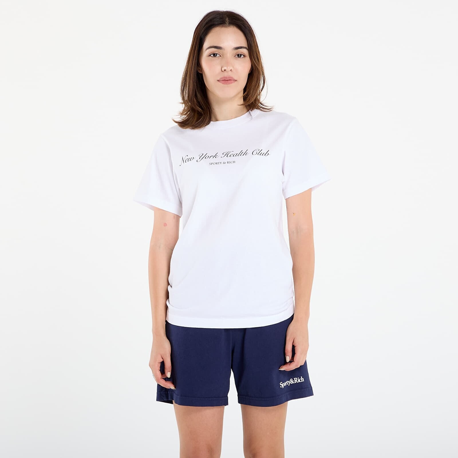 Tričko Sporty & Rich NY Health Club T-Shirt UNISEX White M