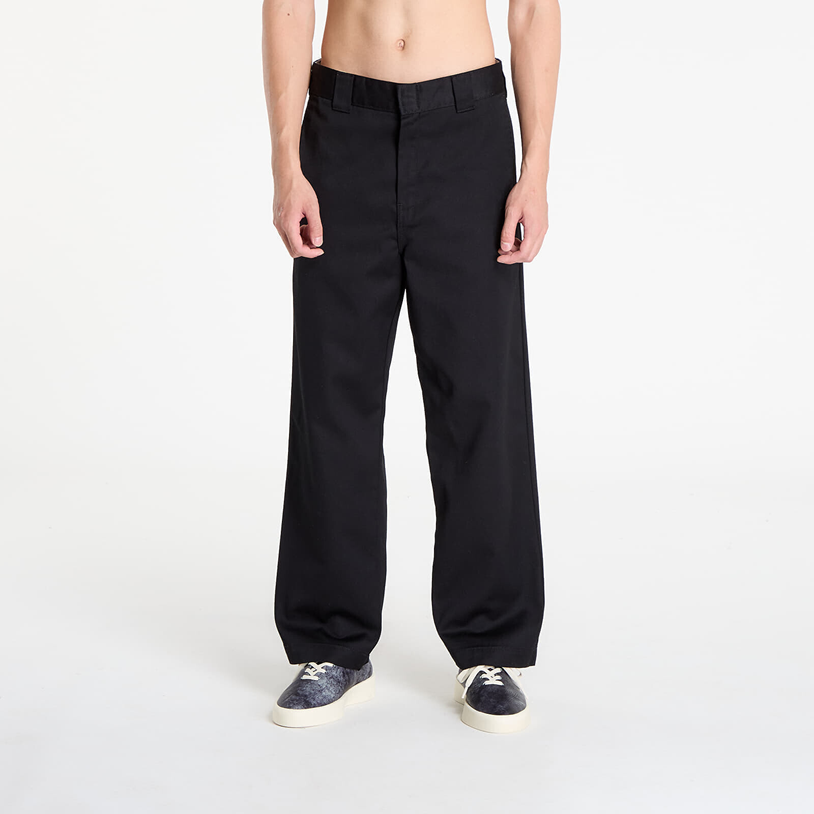 Kalhoty Carhartt WIP Craft Pant Black Rinsed 32