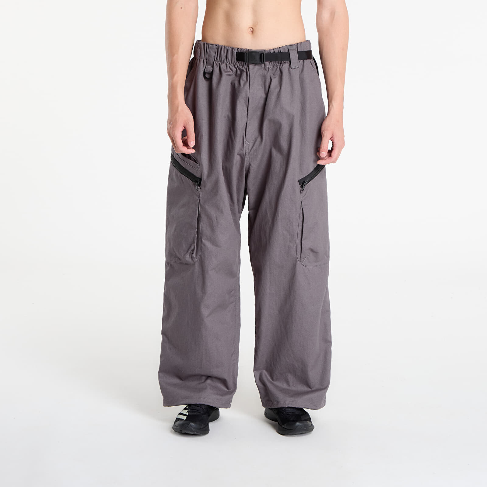Kalhoty Y-3 Twill Cargo Pant Granite XL