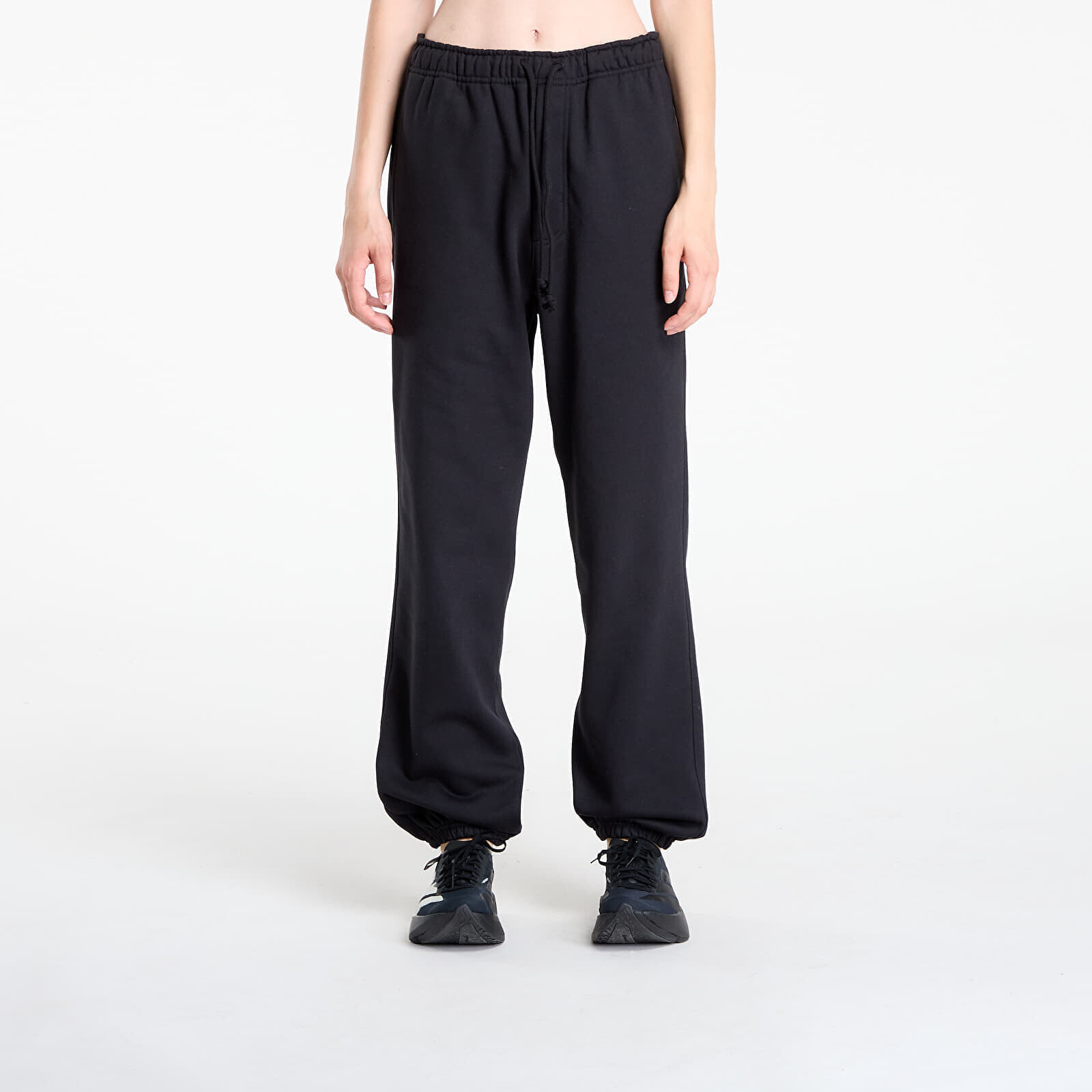 Kalhoty Y-3 Fleece Track Pants UNISEX Black L