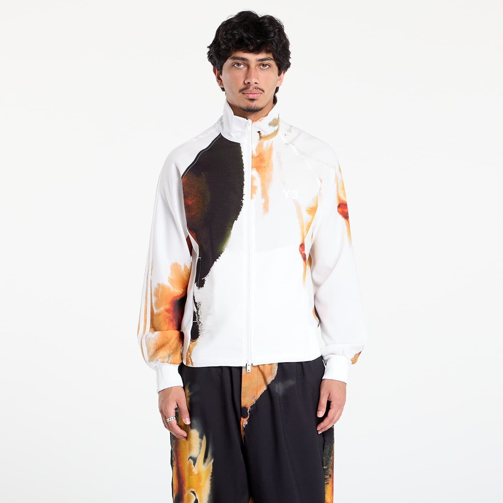 Bunda Y-3 AOP 3Stripes Track Top Core White XL