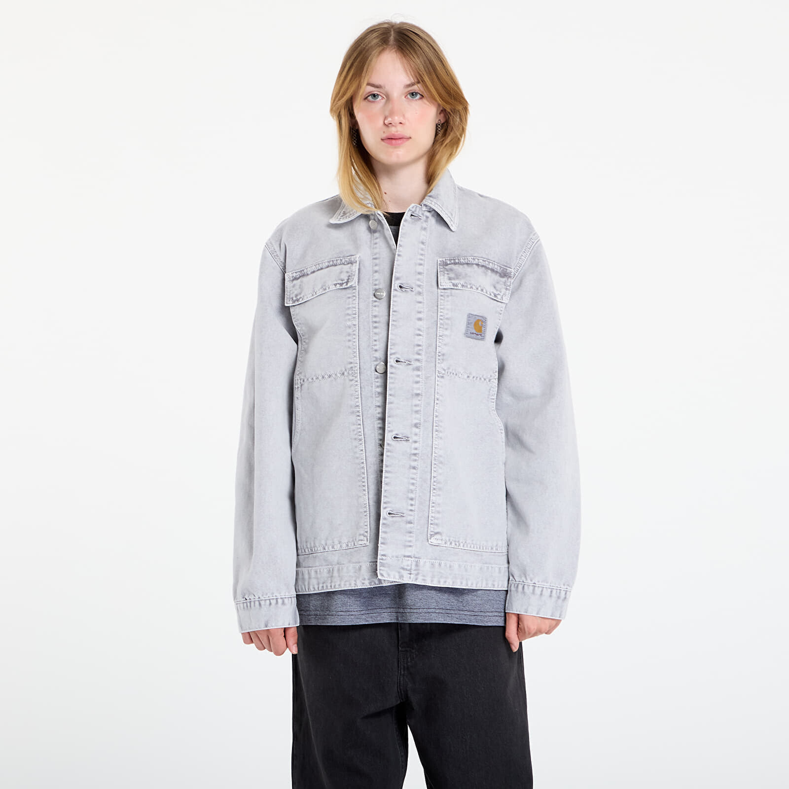 Bunda Carhartt WIP OG Arctic Jacket UNISEX Black Chalk Wash XL