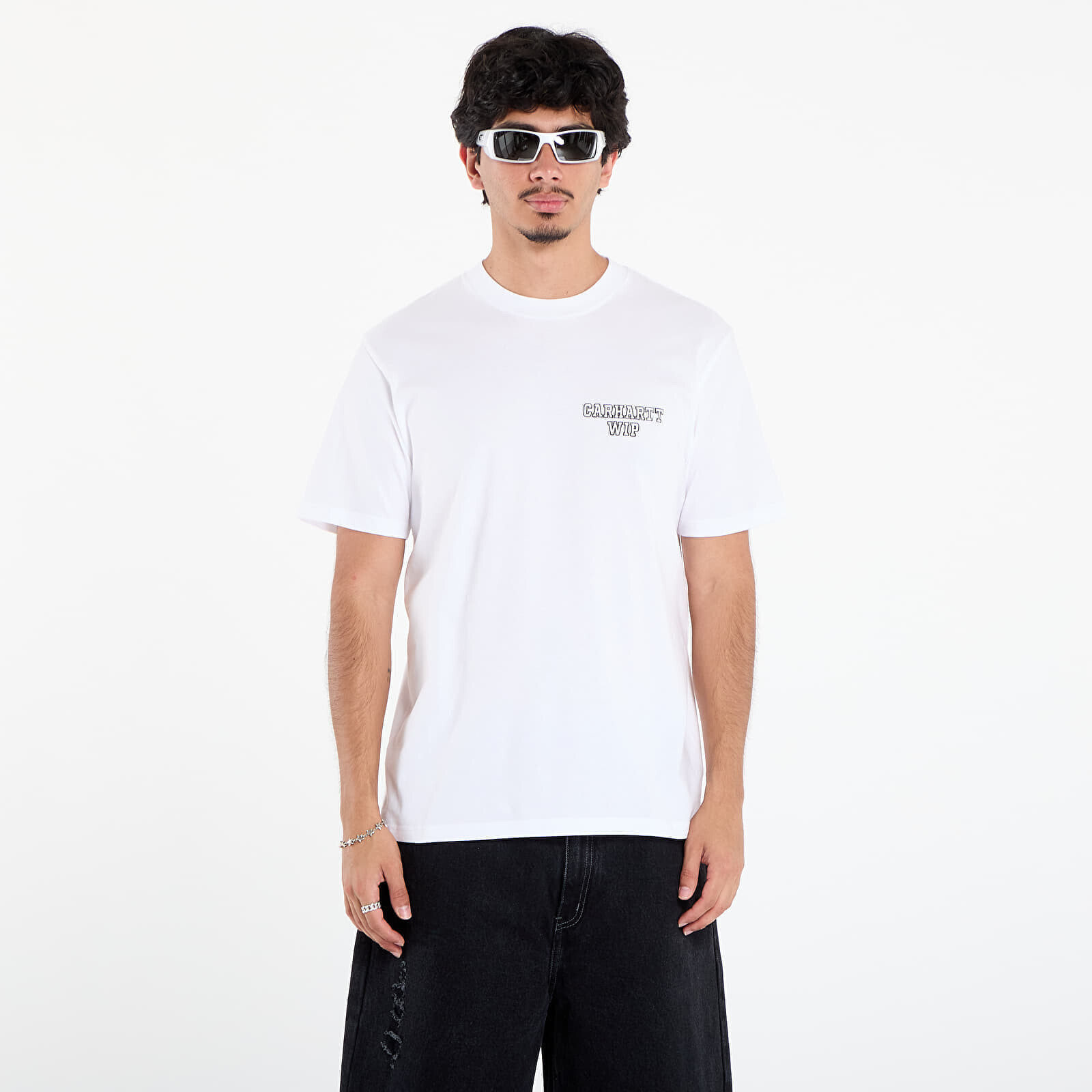 Tričko Carhartt WIP S/S Alumni T-Shirt UNISEX White XS