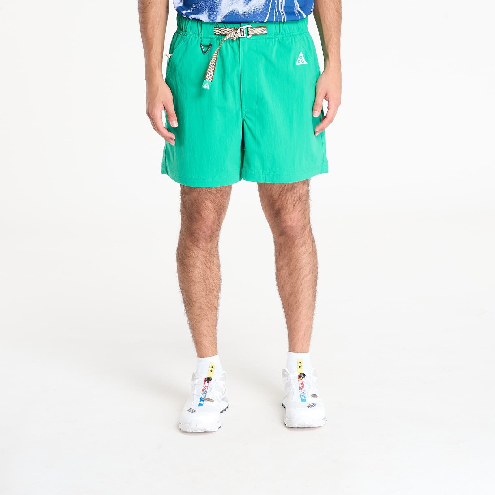 Nike ACG Men's Hiking Shorts Stadium Green/ Summit White L